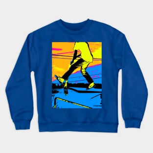 Air Walking - Scooter Stunt Crewneck Sweatshirt